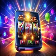 Pengguna memeriksa pengaturan privasi di smartphone dengan tampilan aplikasi modern