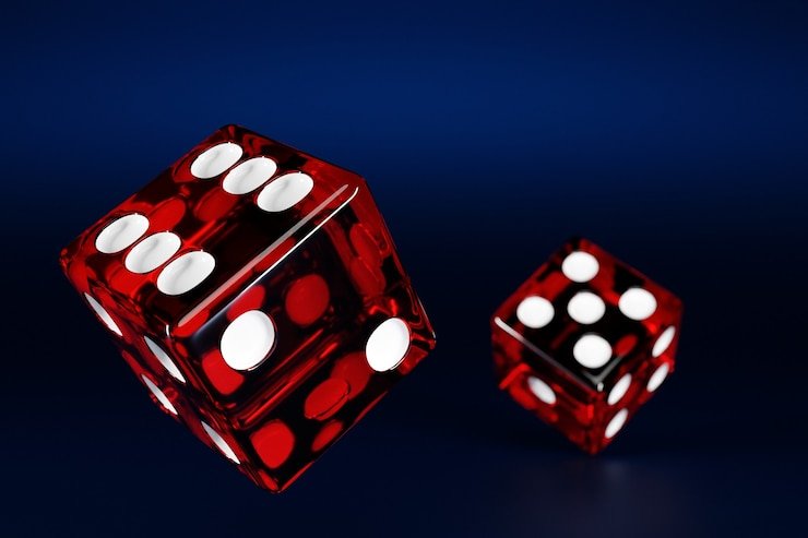 Pengguna membaca FAQ di kubutogel dengan latar belakang gelap dan aksen neon merah